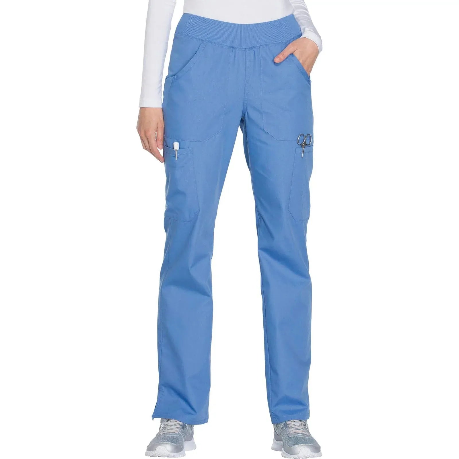 Cherokee Scrubs Pants M / Tall Length Cherokee Infinity CK200A Scrubs Pant Men Ciel Blue