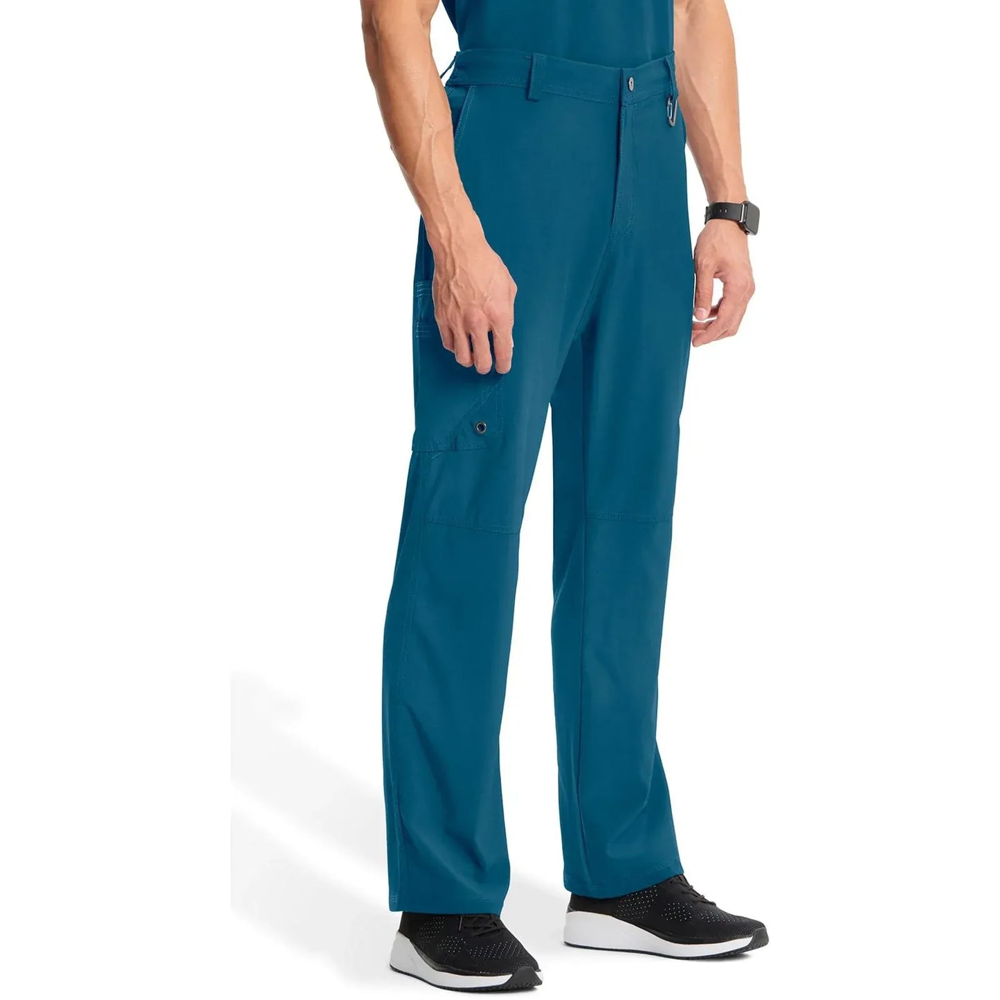 Infinity CK200A Scrubs Pants Mens Fly Front Caribbean Blue