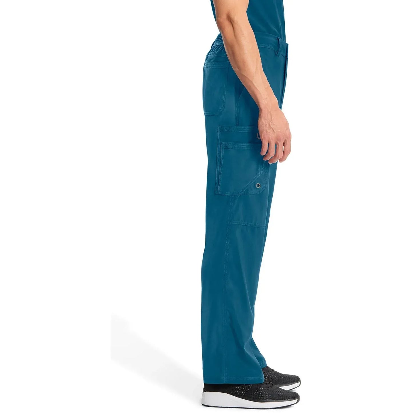 Infinity CK200A Scrubs Pants Mens Fly Front Caribbean Blue