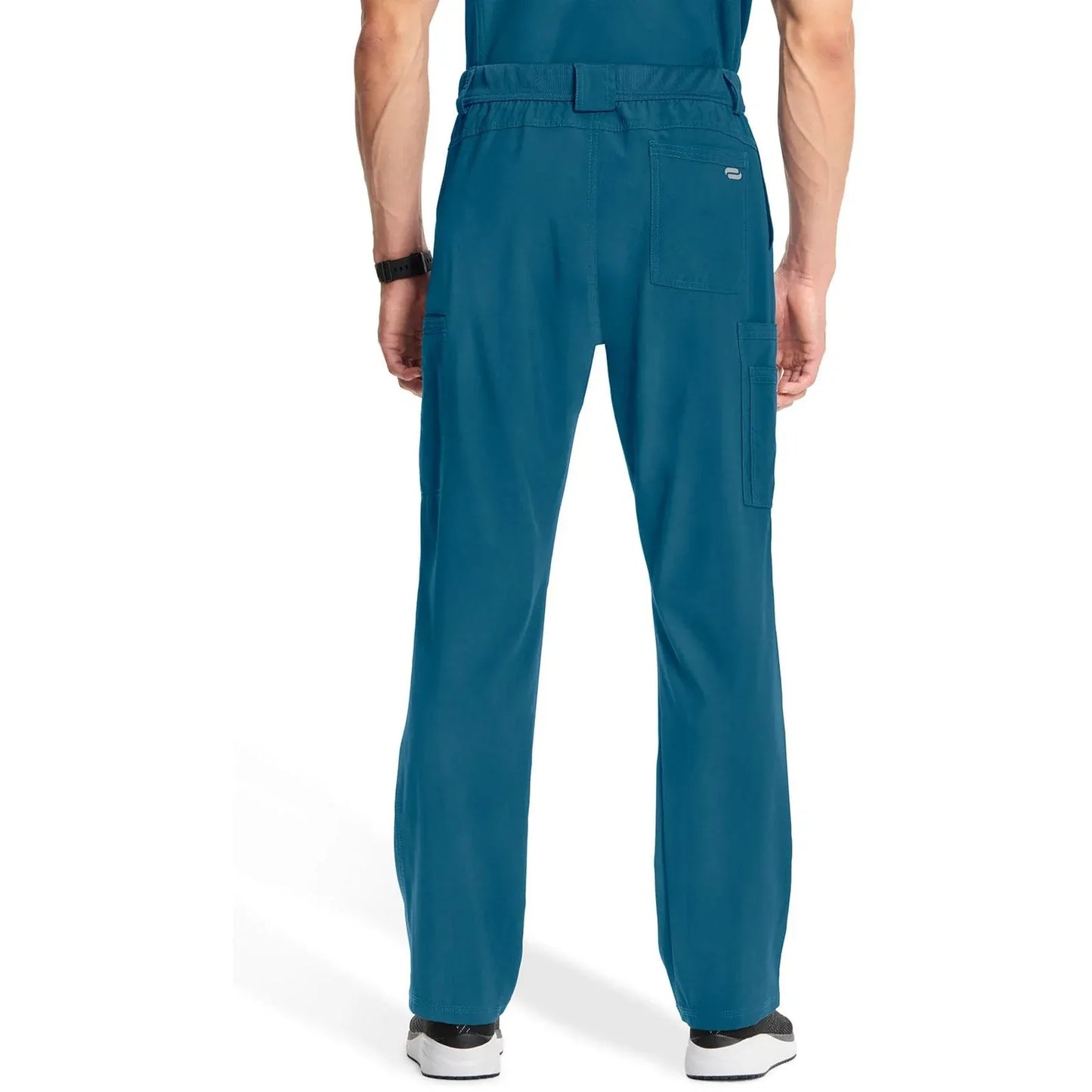 Infinity CK200A Scrubs Pants Mens Fly Front Caribbean Blue