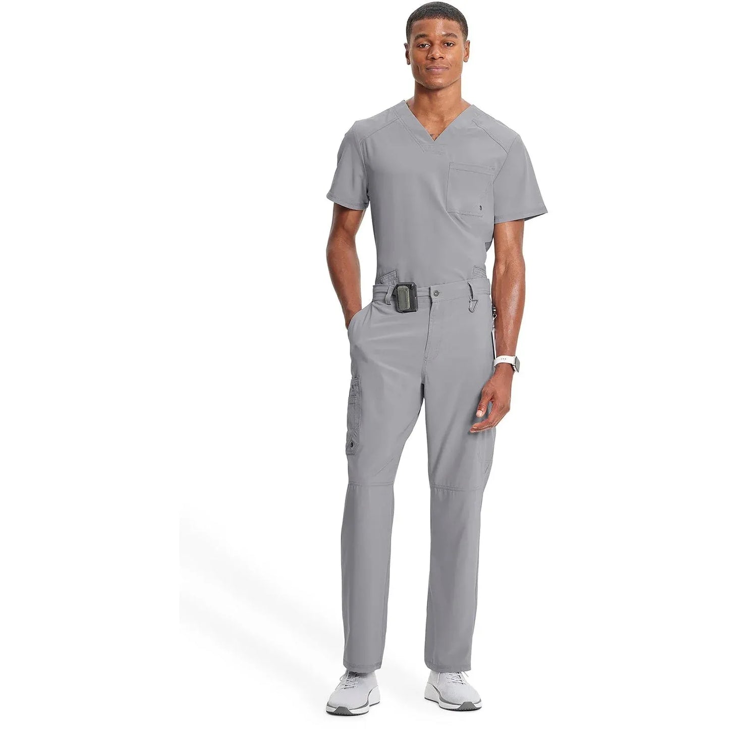 Infinity CK200A Scrubs Pants Mens Fly Front Grey