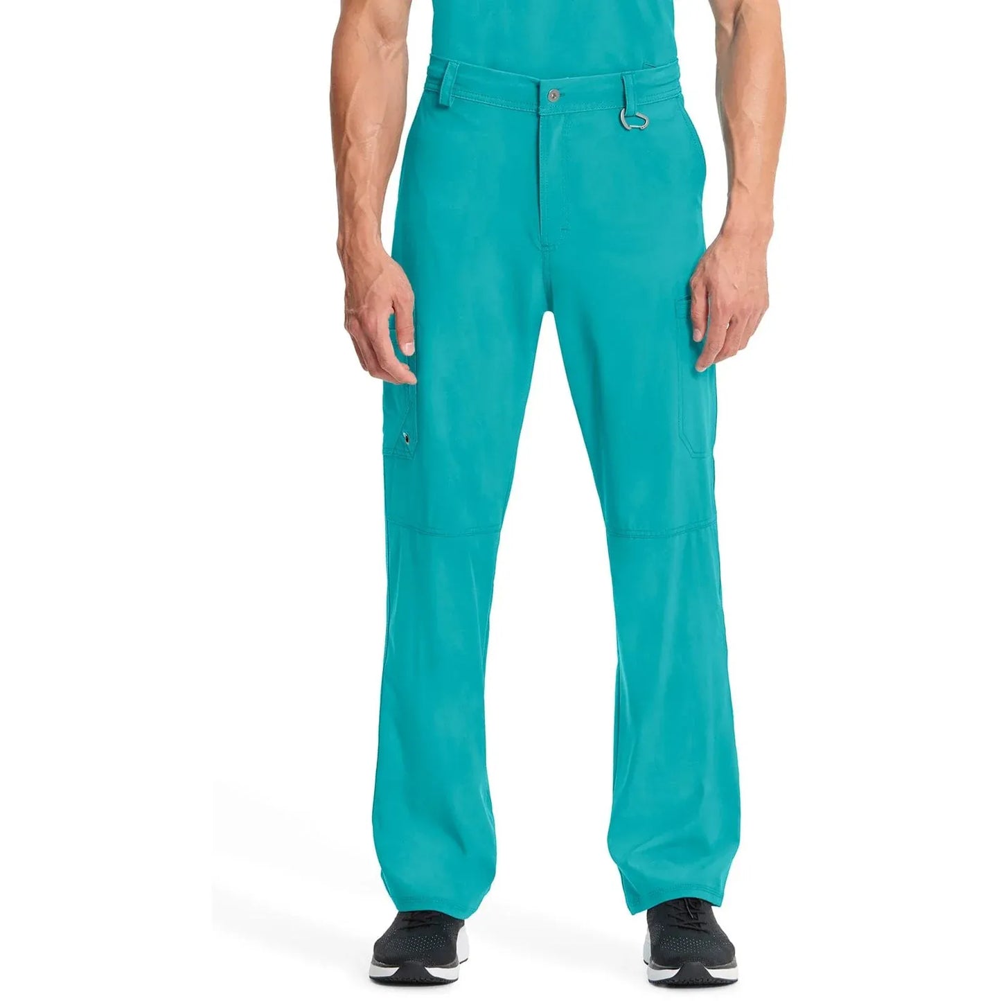 Infinity CK200A Scrubs Pants Mens Fly Front Teal Blue