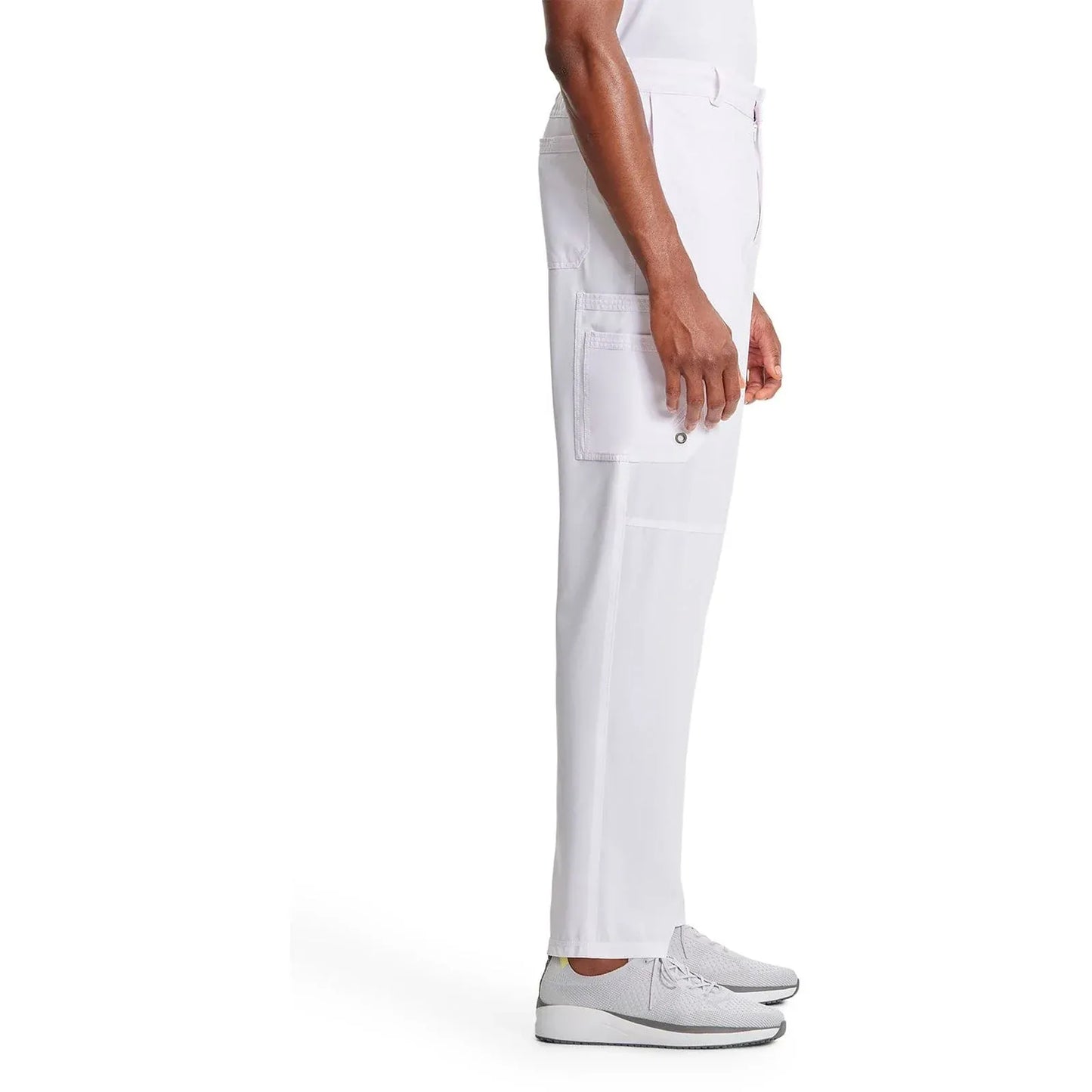 Infinity CK200A Scrubs Pants Mens Fly Front White