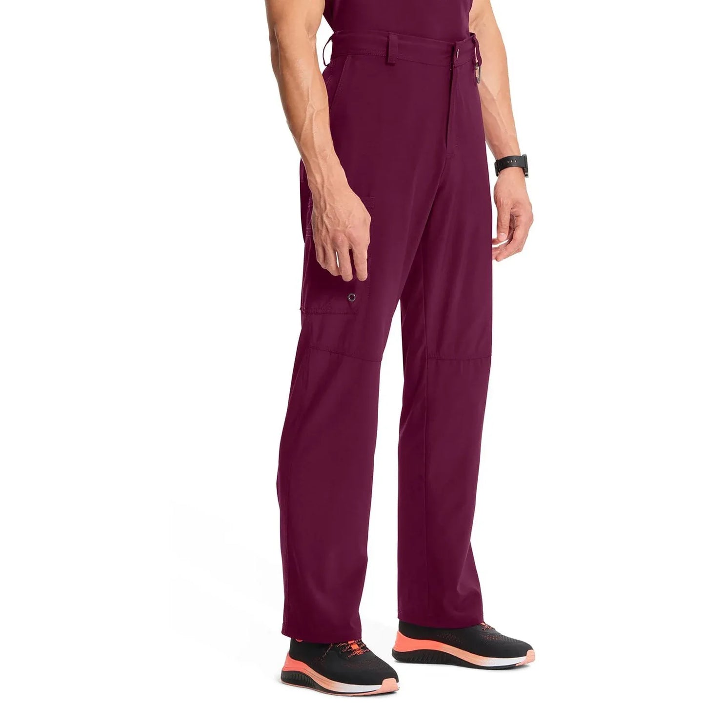 Infinity CK200A Scrubs Pants Mens Fly Front Wine