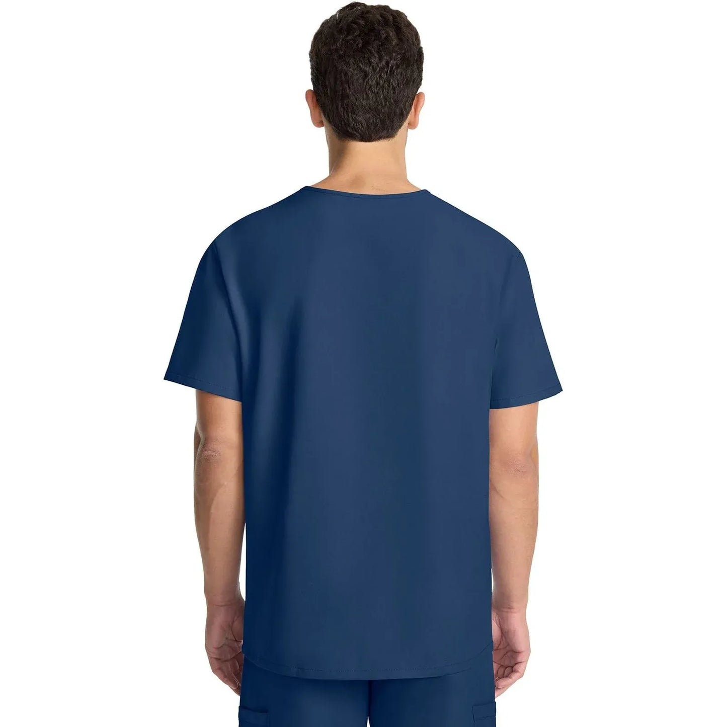 Infinity CK910A Scrubs Top Mens V-Neck Navy