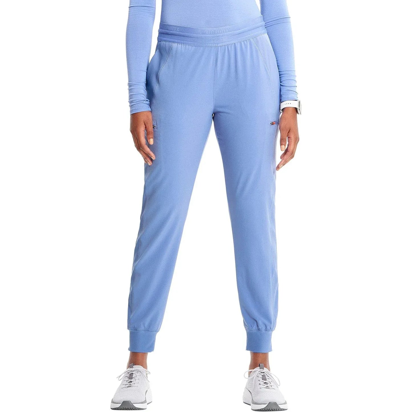 Infinity Scrubs Pants 3XL Infinity IN122A Mid Rise Jogger Women Scrubs Pant Ciel