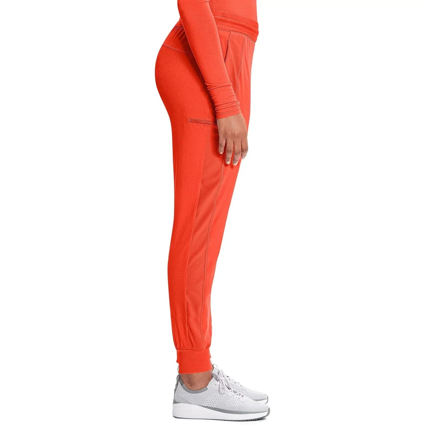Infinity GNR8 IN122A Mid Rise Jogger Women Scrubs Pant Fire Bird