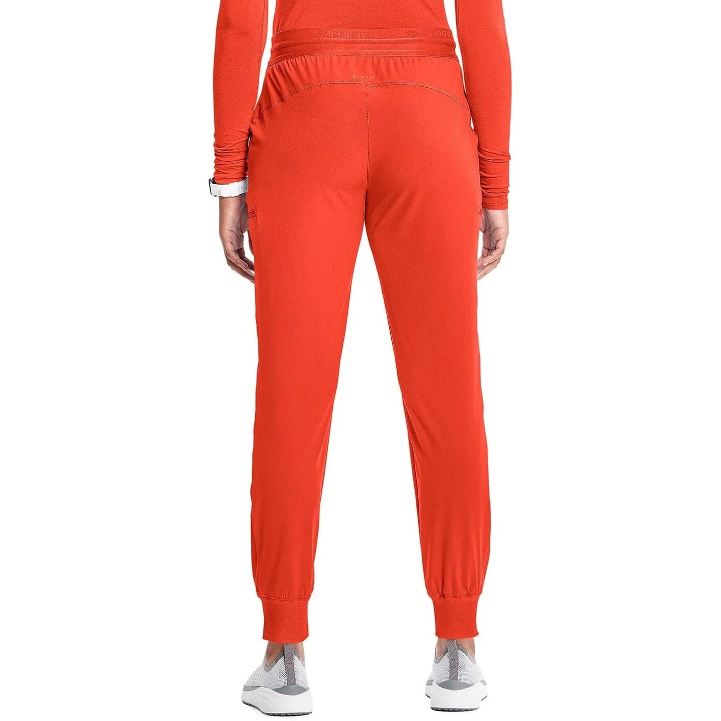 Infinity GNR8 IN122A Mid Rise Jogger Women Scrubs Pant Fire Bird