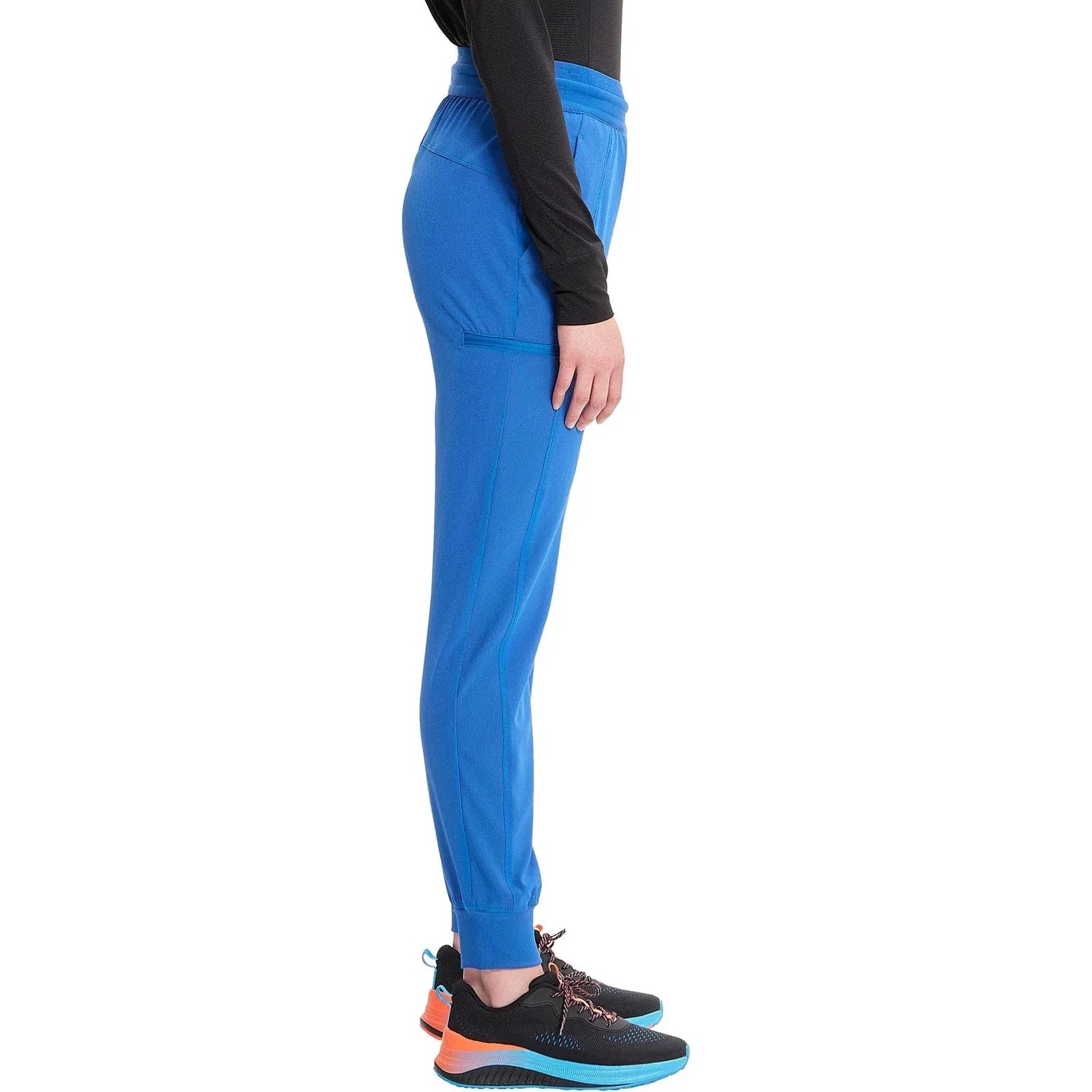Infinity Scrubs Pants Infinity IN122A Mid Rise Jogger Women Scrubs Pant Royal