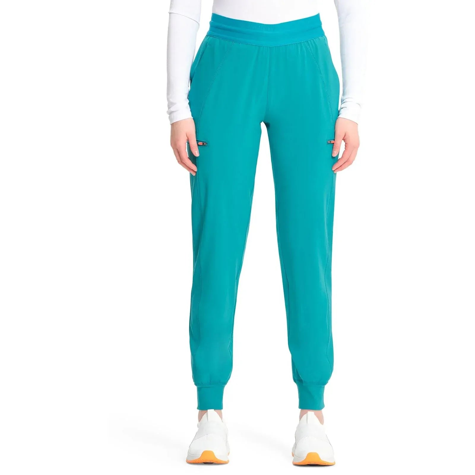 Infinity Scrubs Pants 3XL Infinity IN122A Mid Rise Jogger Women Scrubs Pant Teal Blue