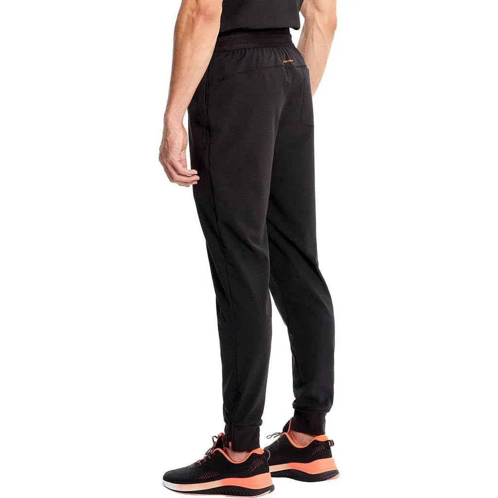 Cherokee Infinity IN204A Mens Mid Rise Jogger Men Pant Black