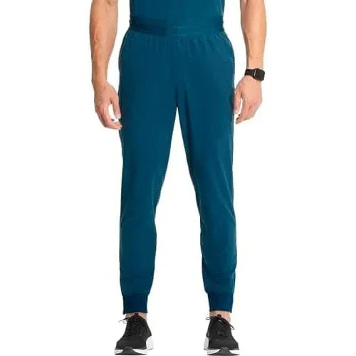 Cherokee 3XL Infinity IN204A Mens Mid Rise Jogger Men Pant Caribbean Blue