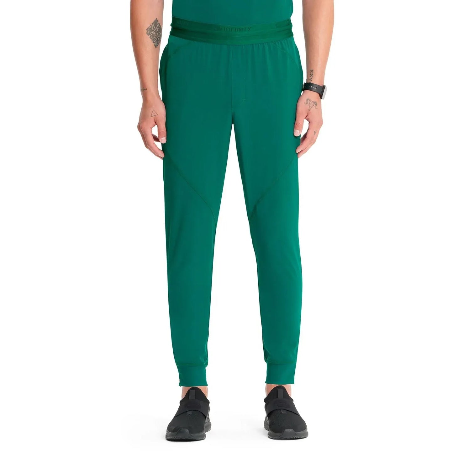 Infinity GNR8 IN204A Mens Mid Rise Jogger Men Pant Hunter Green