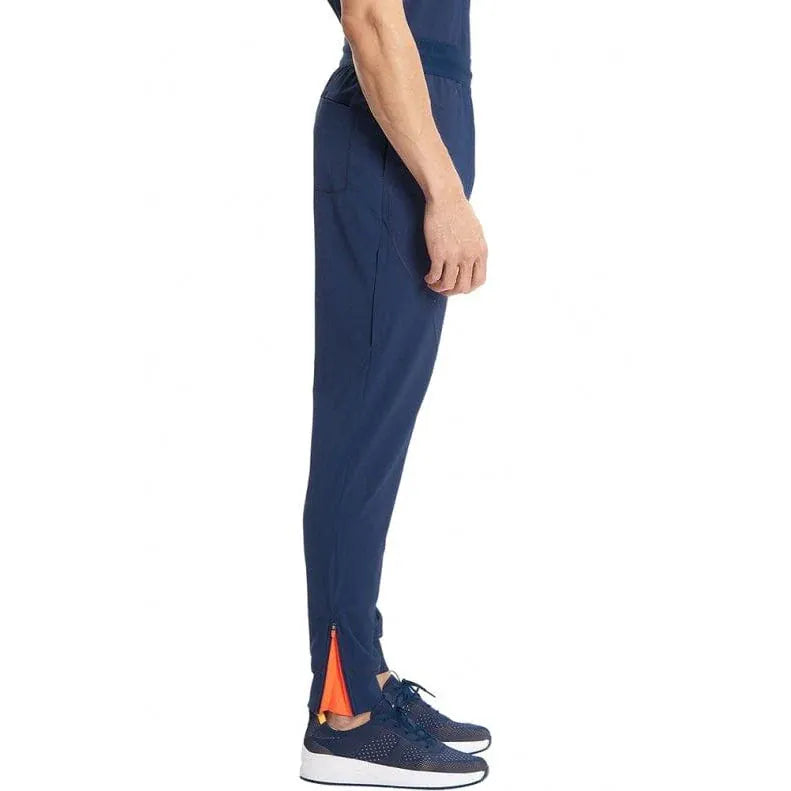 Cherokee Infinity IN204A Mens Mid Rise Jogger Men Pant Navy