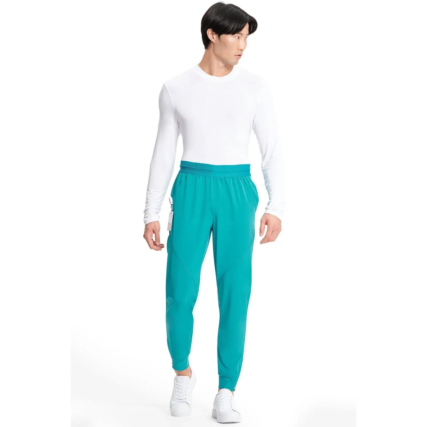 Infinity GNR8 IN204A Mens Mid Rise Jogger Men Pant Teal Blue