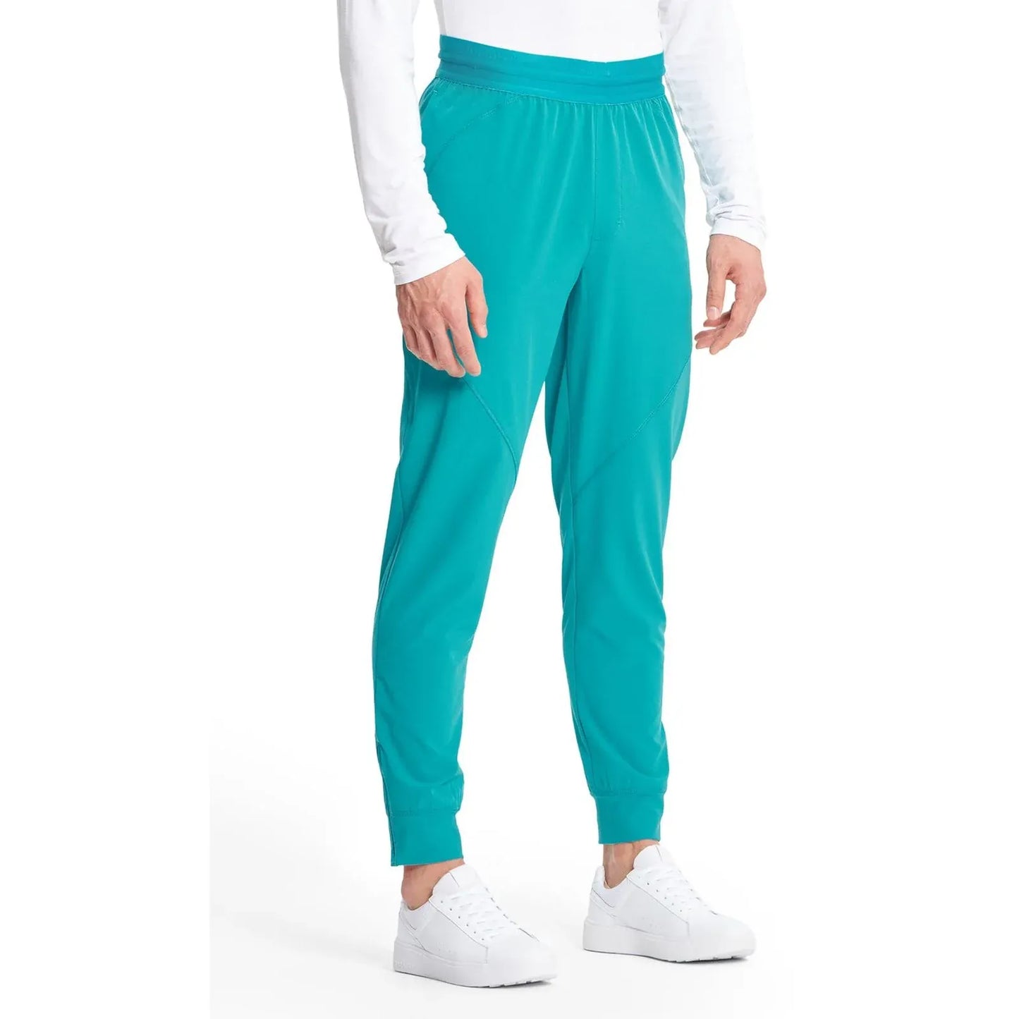 Infinity GNR8 IN204A Mens Mid Rise Jogger Men Pant Teal Blue
