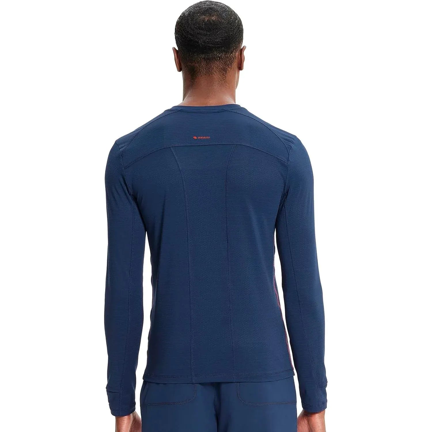 Cherokee Infinity IN608 Mens Long Sleeve Performance Underscrub Men Navy