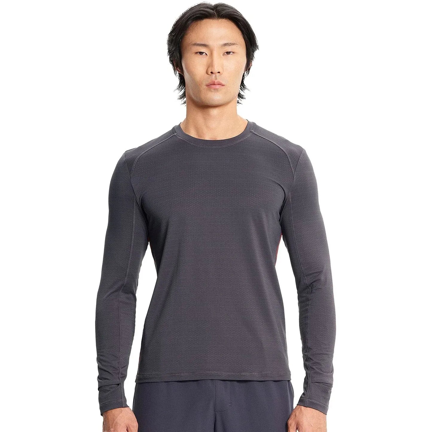 Cherokee L Infinity IN608 Mens Long Sleeve Performance Underscrub Men Pewter