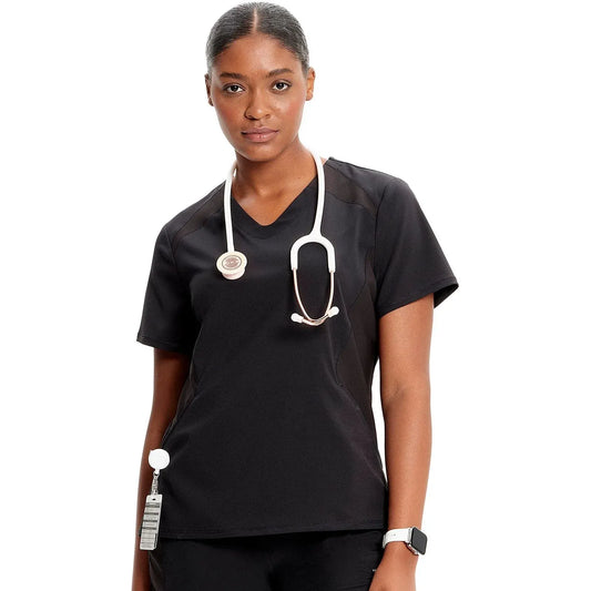 Cherokee Cherokee Infinity GNR8 IN620A V-neck Scrub Top Women Black