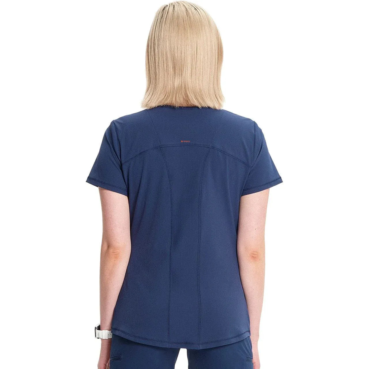 Cherokee Infinity IN620A V-neck Top Women Top Navy
