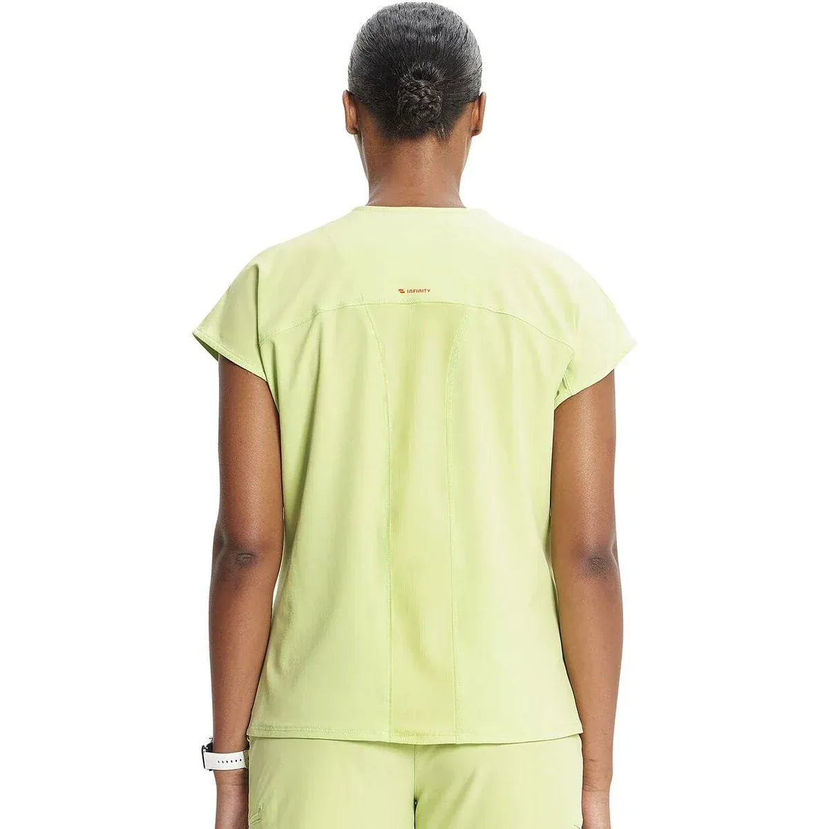 PIM-BUN Infinity IN622A Henley Top Women Top Green Energy