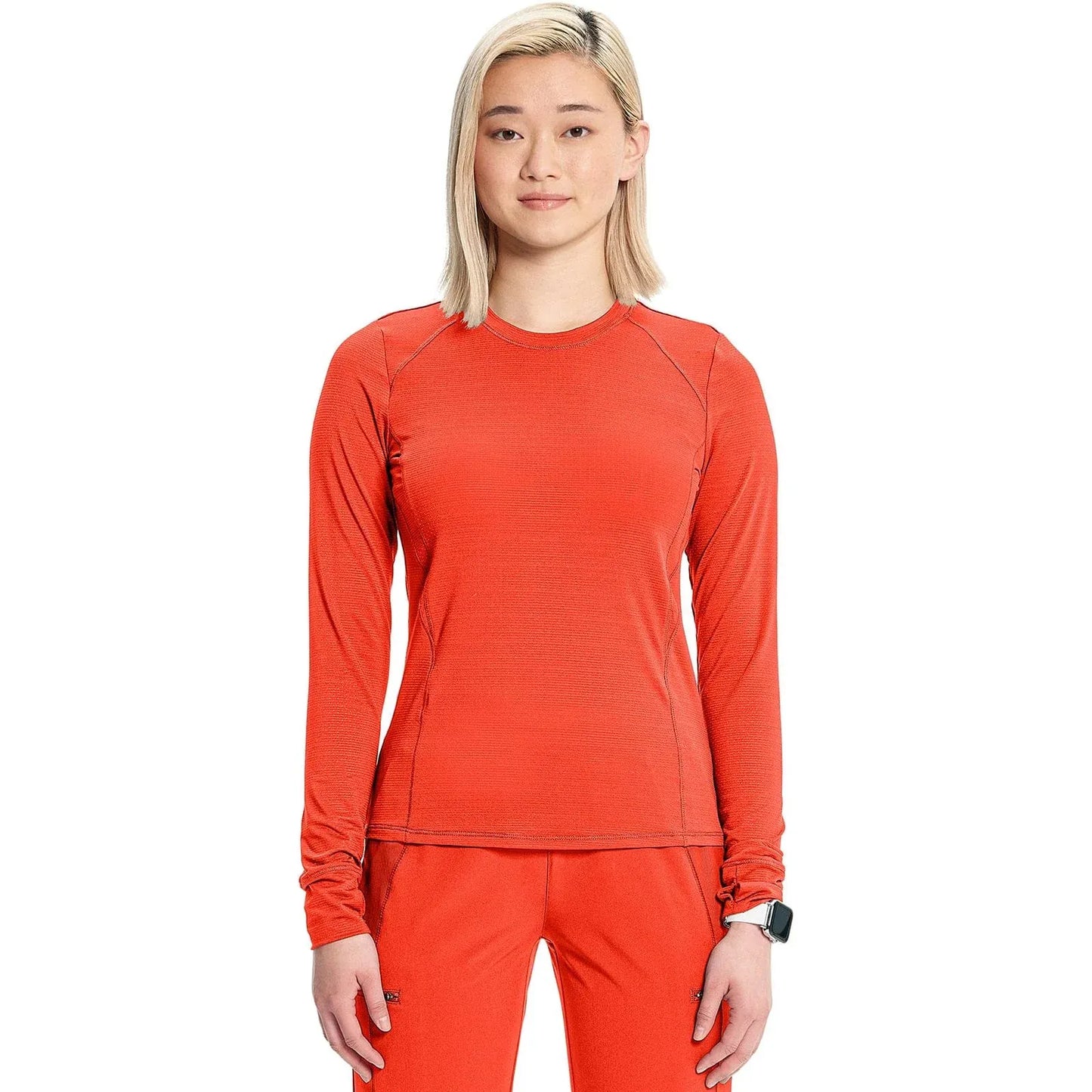 Infinity GNR8 IN640 Long Sleeve Performance Underscrub Women Fire Bird