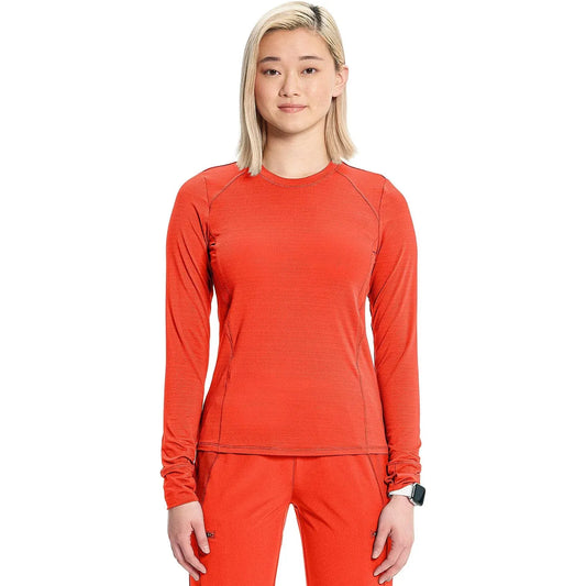 Infinity GNR8 IN640 Long Sleeve Performance Underscrub Women Fire Bird