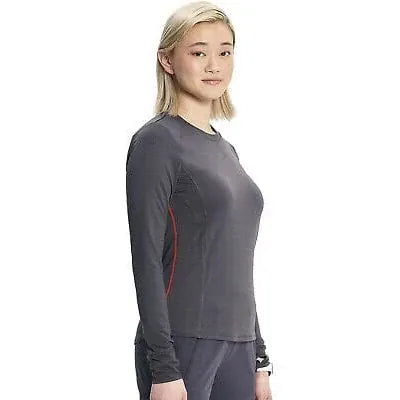Cherokee L Infinity IN640 Long Sleeve Performance Underscrub Women Underscrub Pewter