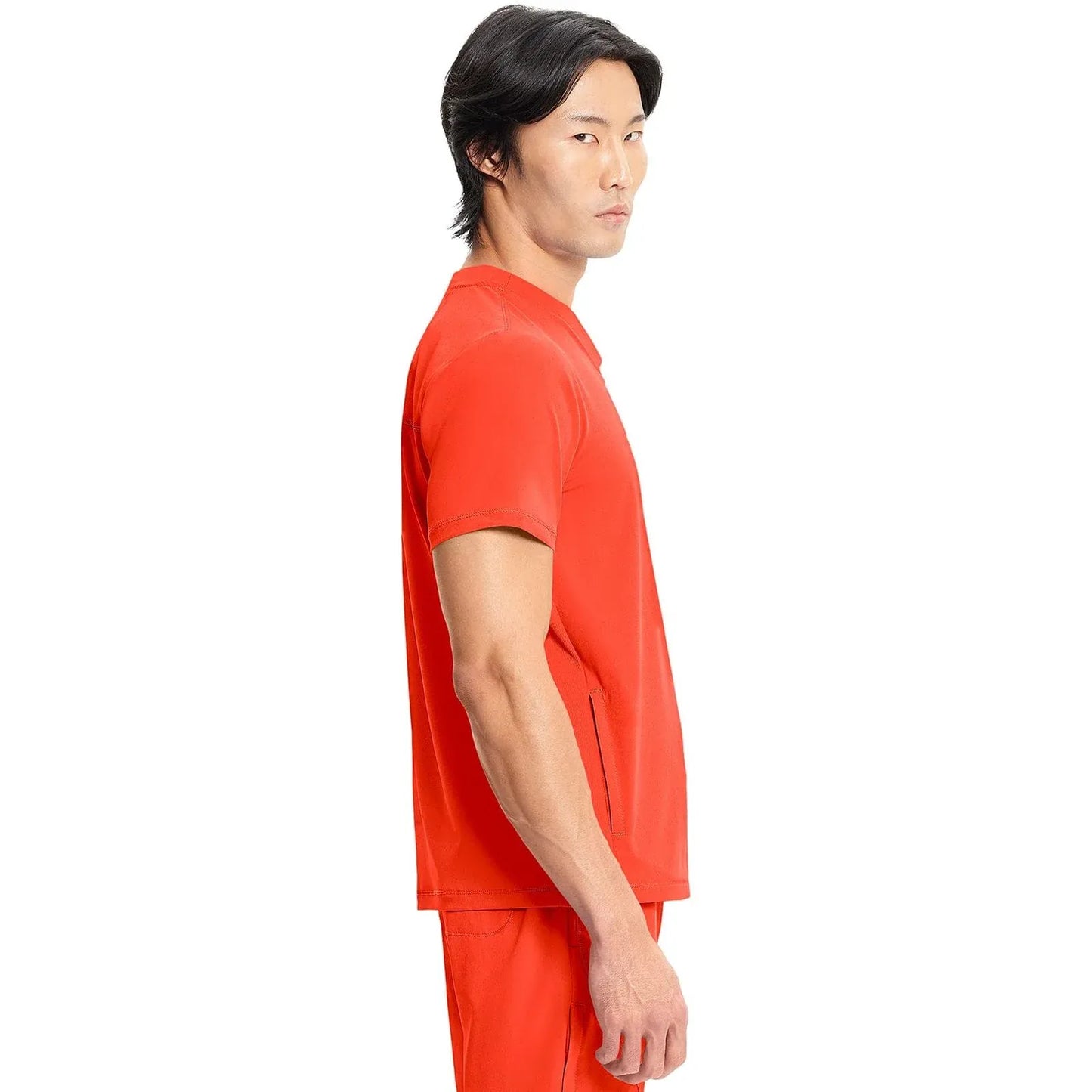 Infinity GNR8 IN702A Mens Partial Zip V-Neck Top Men Top Fire Bird