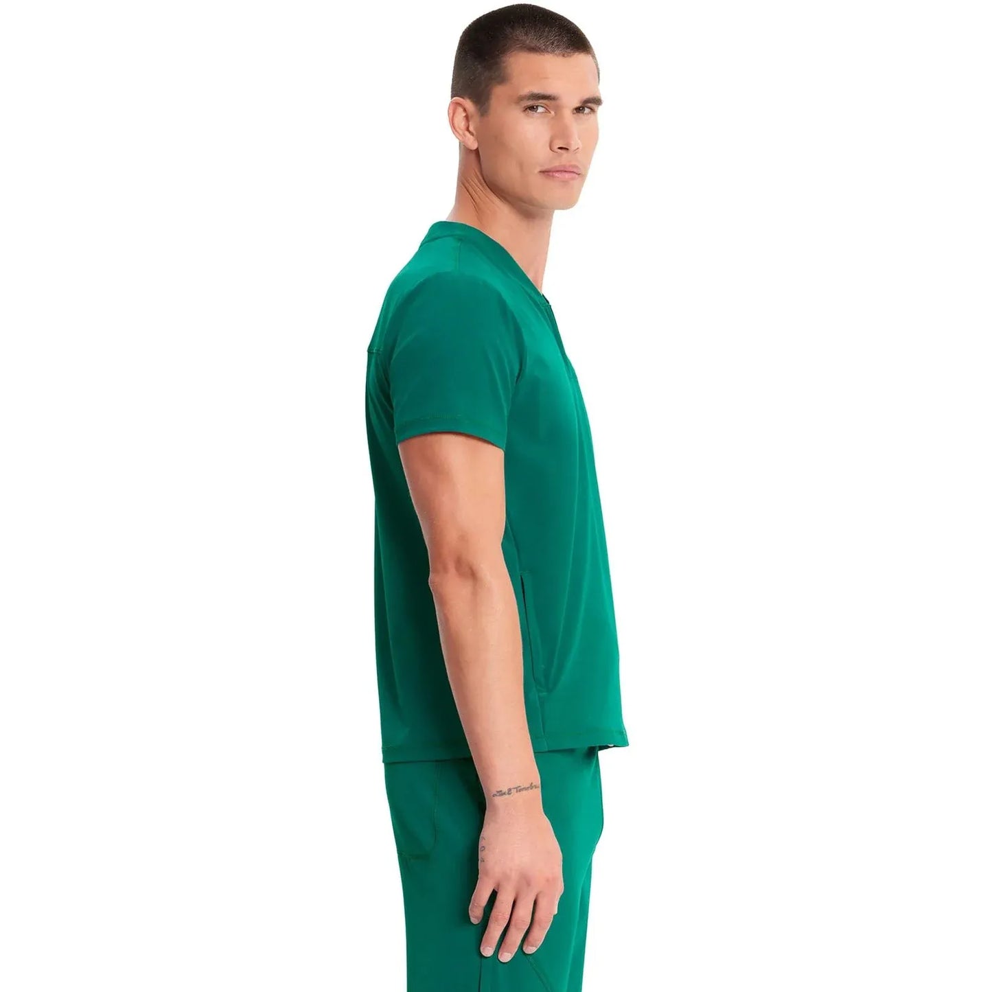 Infinity GNR8 IN702A Mens Partial Zip V-Neck Top Men Top Hunter