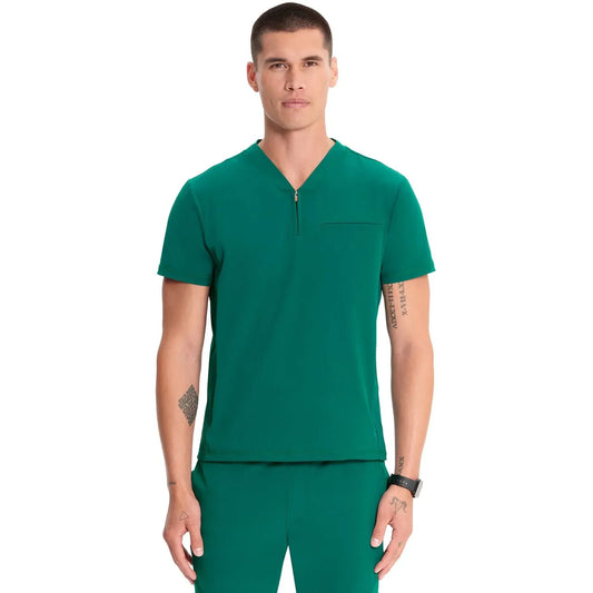 Infinity GNR8 IN702A Mens Partial Zip V-Neck Top Men Top Hunter