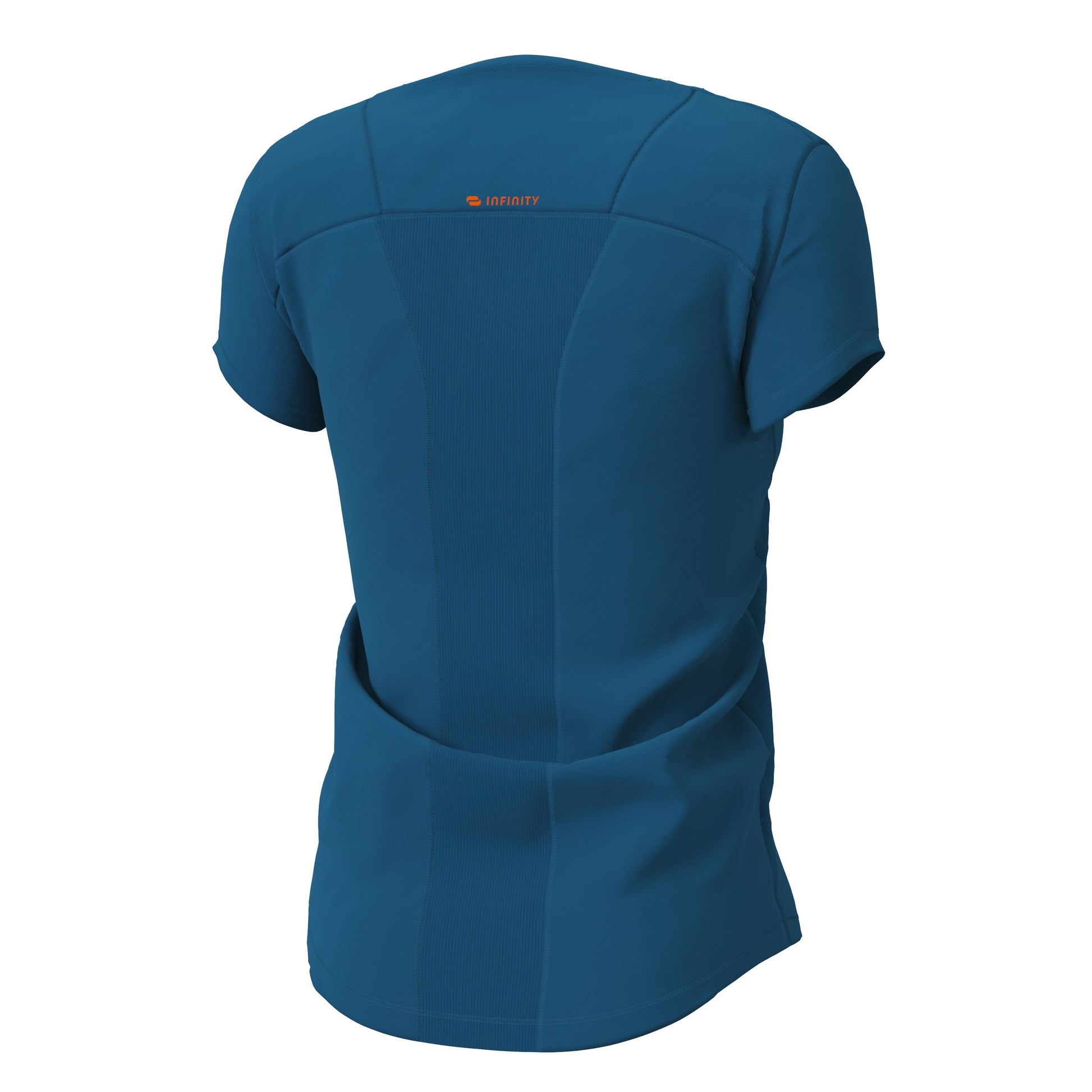 Infinity Scrubs Top Infinity IN620A V-neck Scrubs Top Women Caribbean Blue