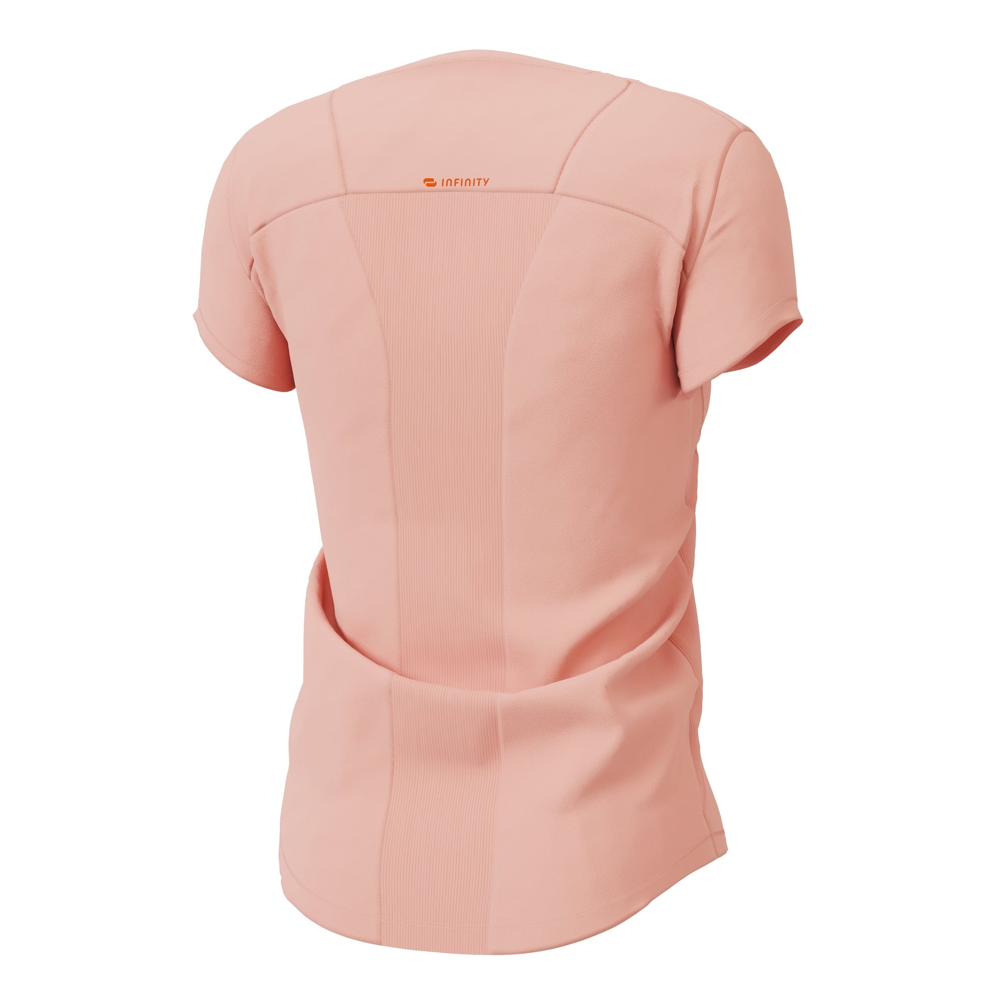 Infinity Scrubs Top Infinity IN620A V-neck Scrubs Top Women Electric Coral