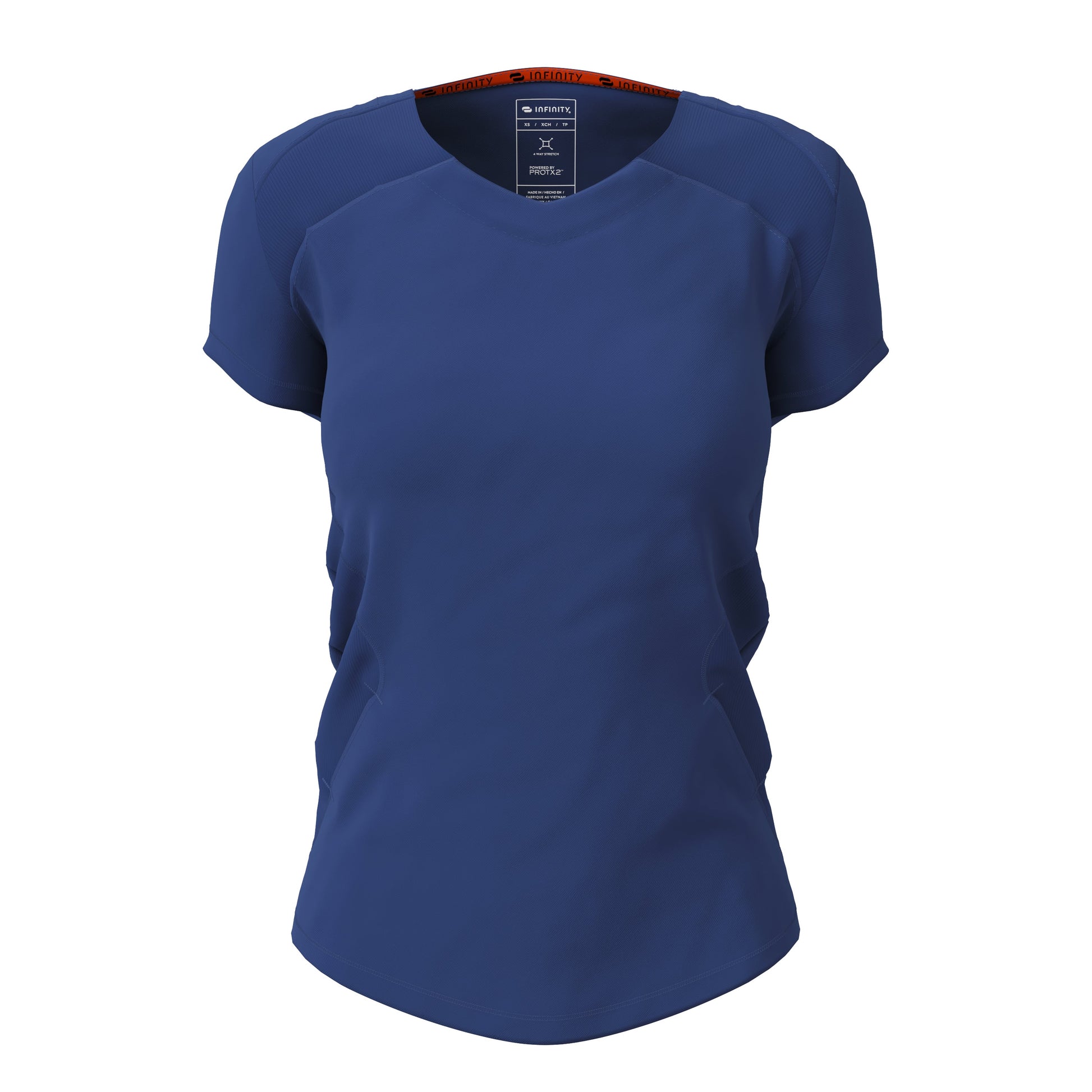 Infinity Scrubs Top Infinity IN620A V-neck Scrubs Top Women Navy