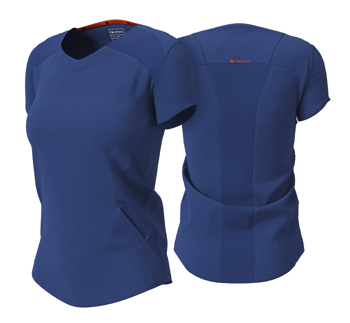 Infinity Scrubs Top 3XL Infinity IN620A V-neck Scrubs Top Women Navy