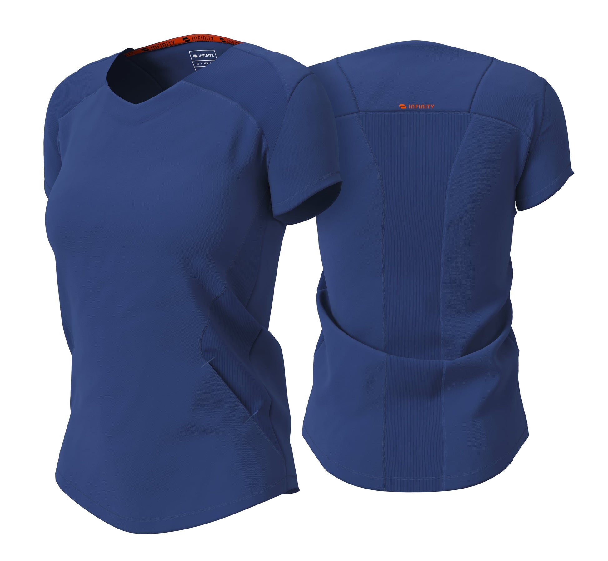 Infinity Scrubs Top 3XL Infinity IN620A V-neck Scrubs Top Women Navy