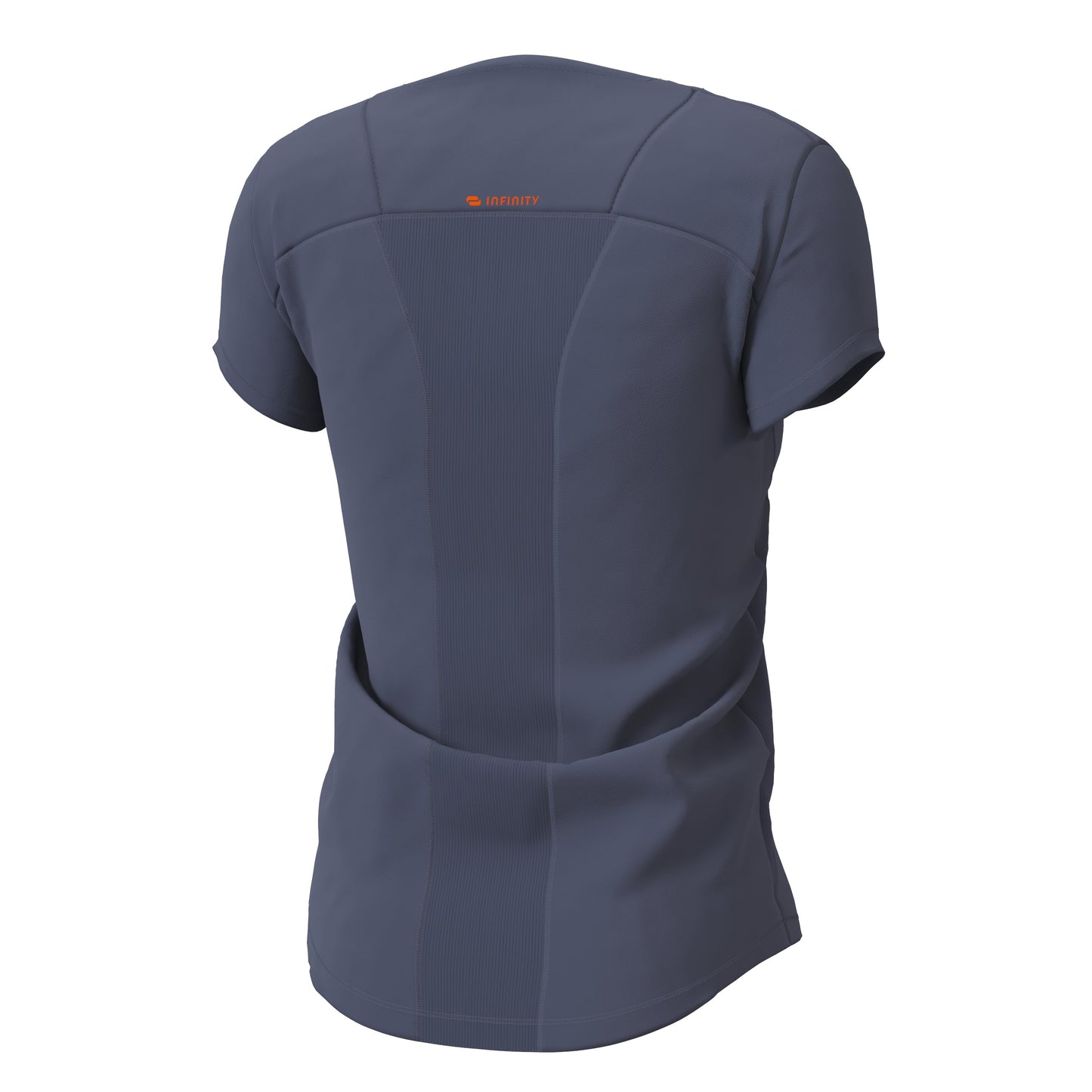 Infinity Scrubs Top Infinity IN620A V-neck Scrubs Top Women Pewter