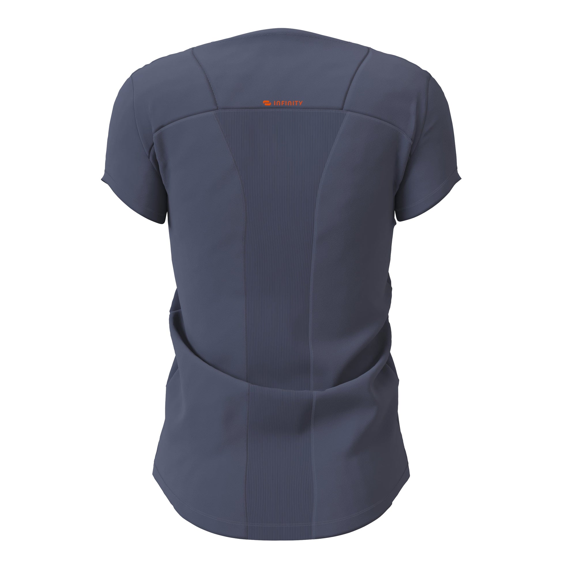 Infinity Scrubs Top Infinity IN620A V-neck Scrubs Top Women Pewter