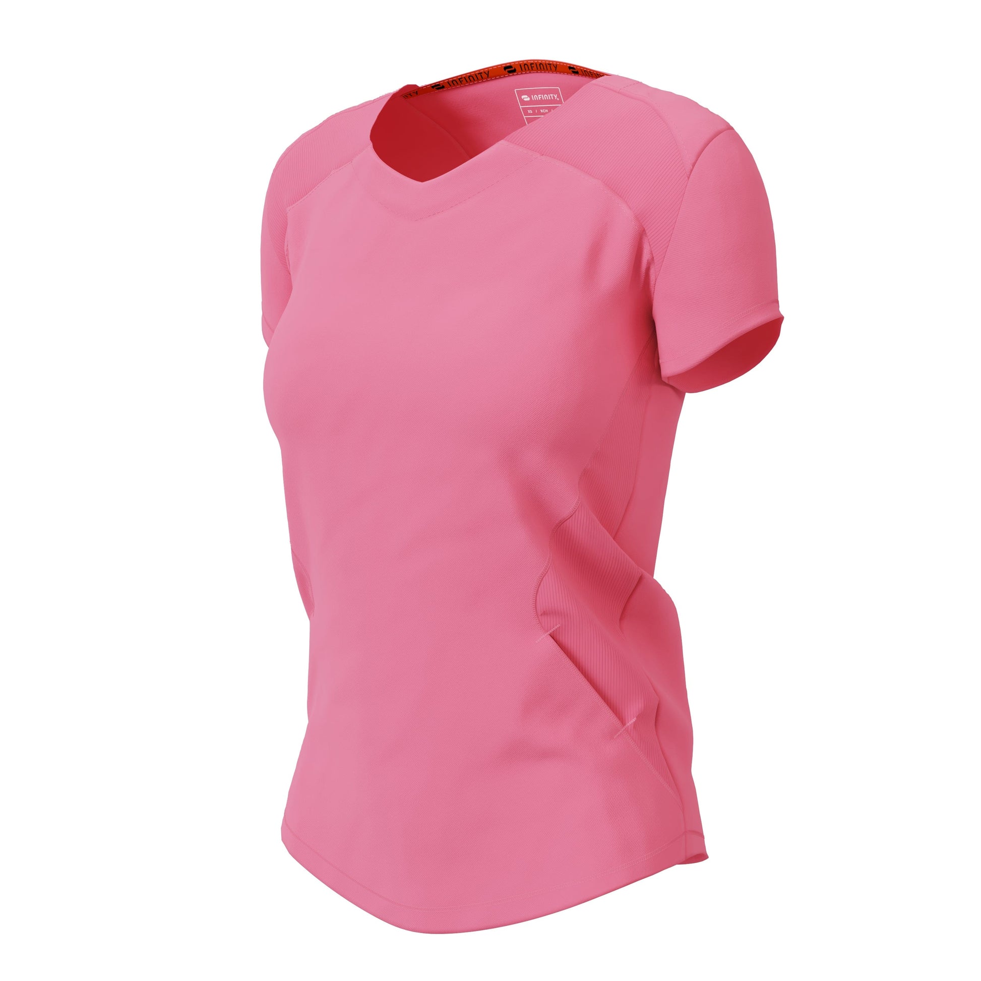 Infinity Scrubs Top Infinity IN620A V-neck Scrubs Top Women Power Pink