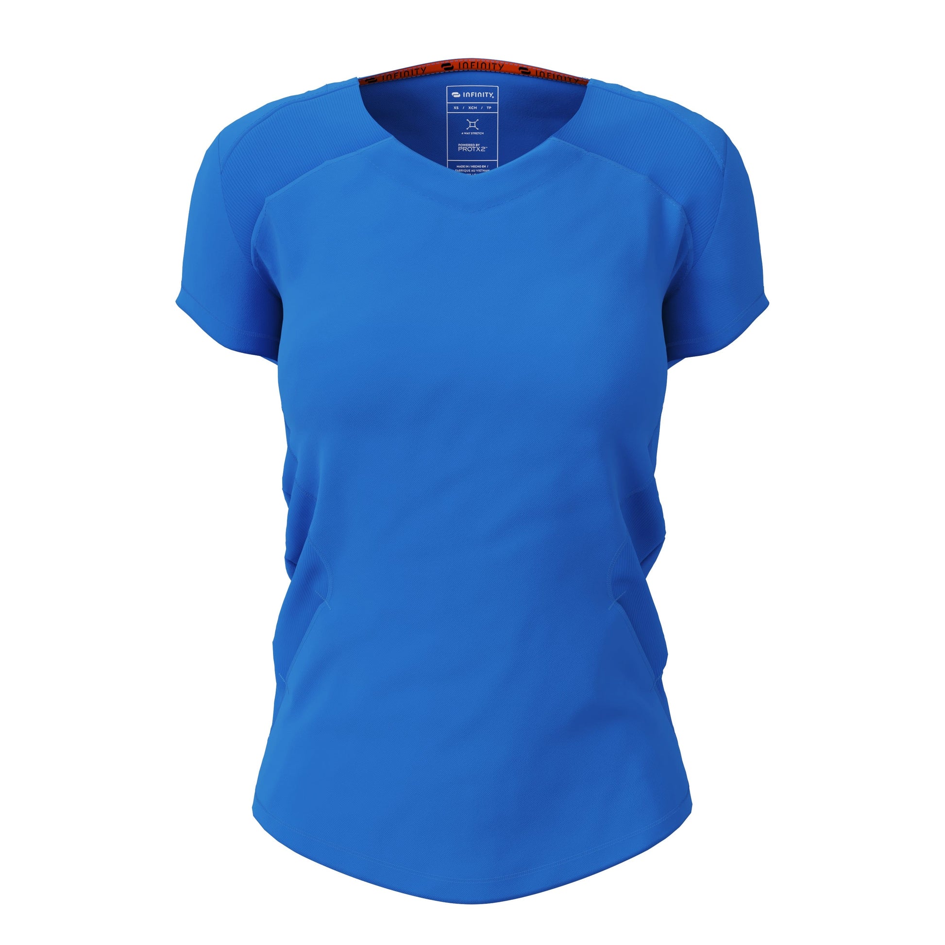 Infinity Scrubs Top Infinity IN620A V-neck Scrubs Top Women Royal
