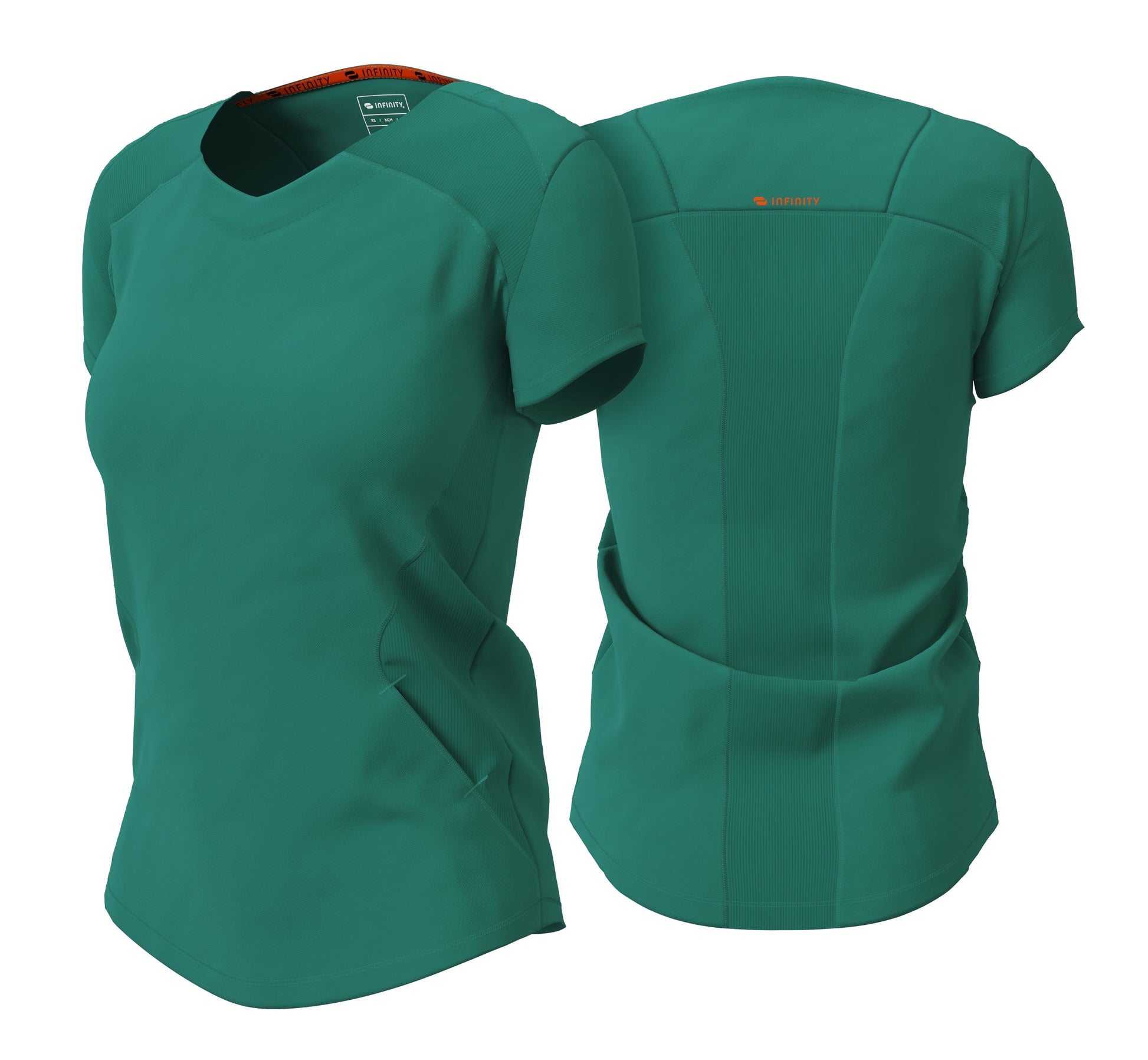 Infinity Scrub Top Infinity IN620A V-neck Scrubs Top Women Top Hunter