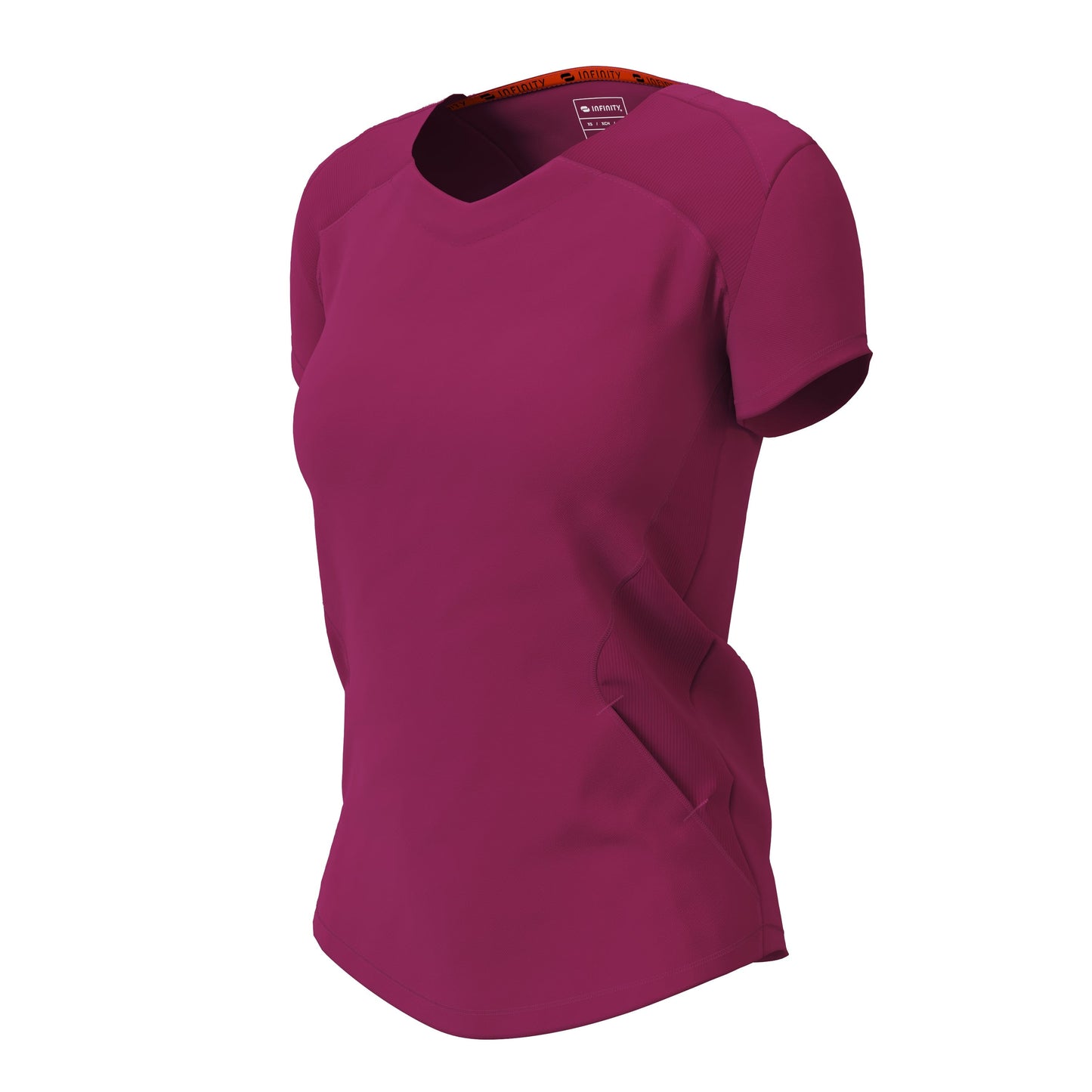 Infinity Scrubs Top Infinity IN620A V-neck Scrubs Top Women Wine