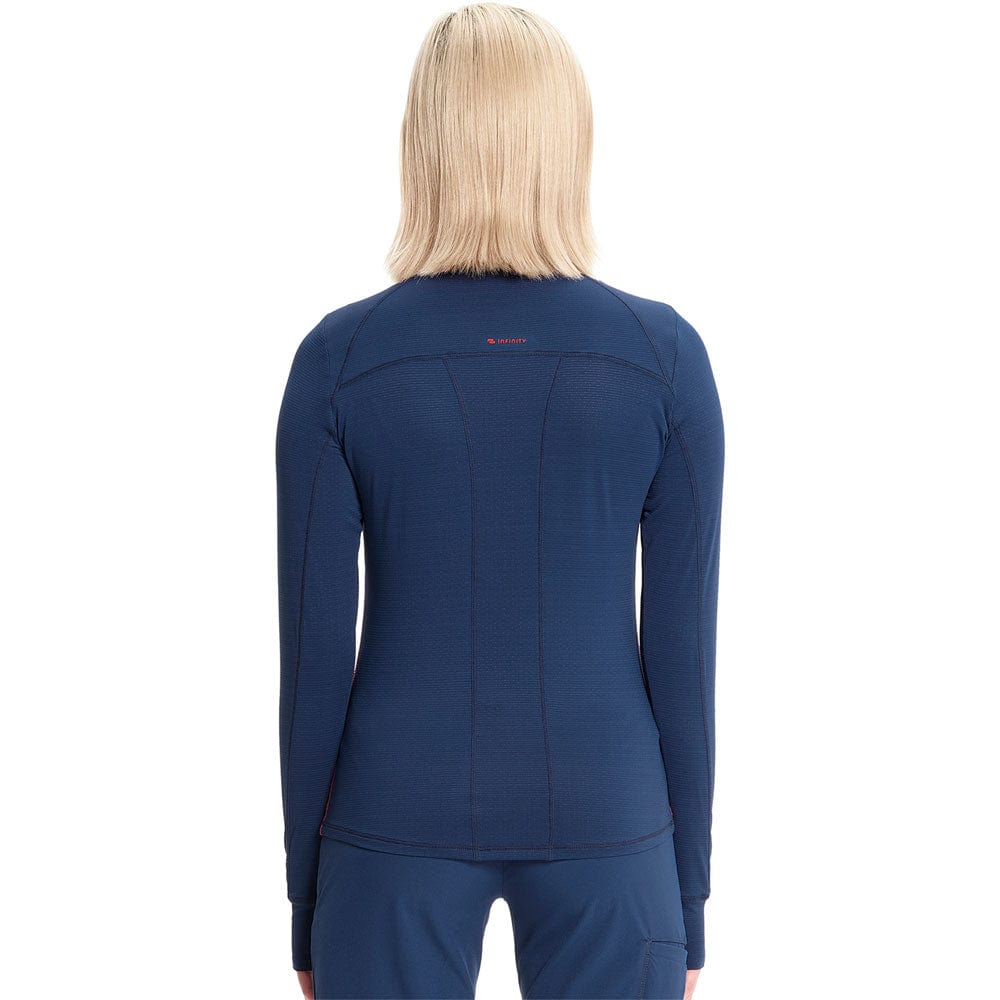 Cherokee Infinity IN640 Long Sleeve Performance Underscrub Women Underscrub Navy XS