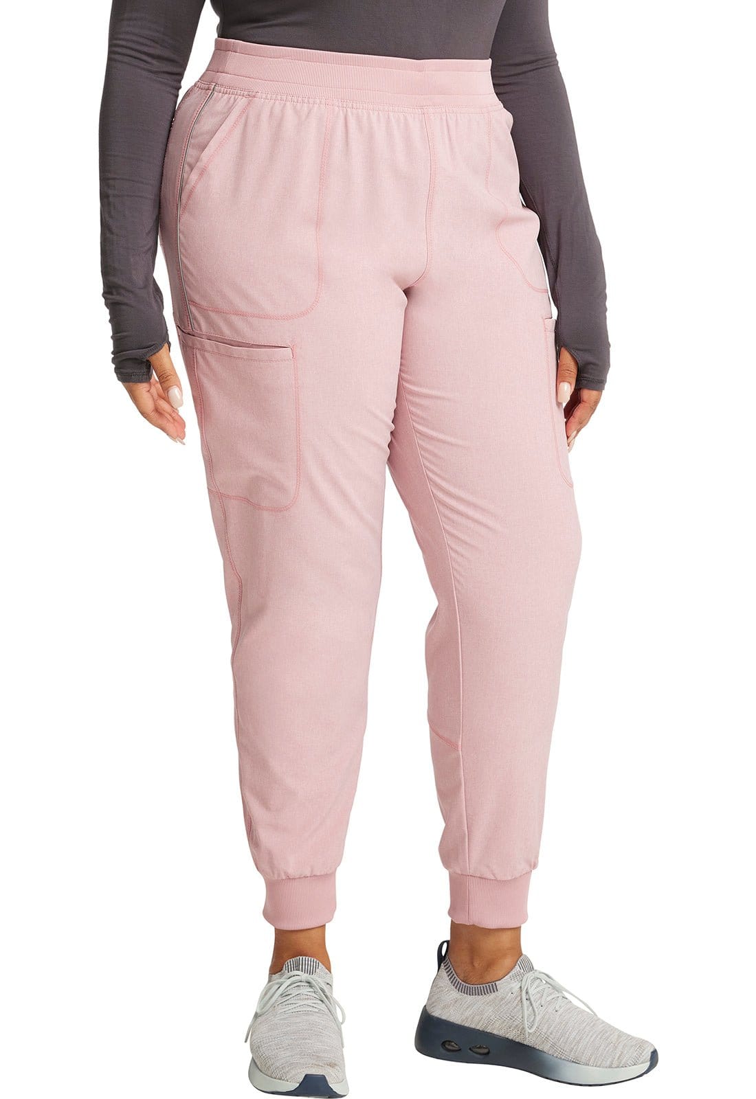 Cherokee Scrubs Pants XS Infinity Scrubs Jogger Pants Frosted Rose Heather
