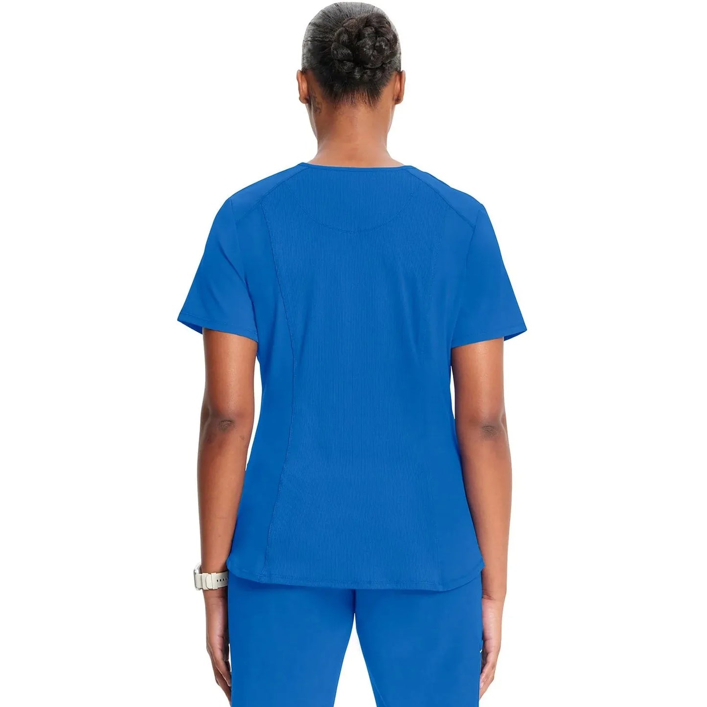 Infinity Scrubs Tuckable V-Neck Top Royal CK687A