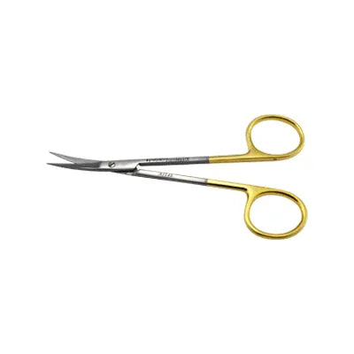 Professional Hospital Furnishings Tissue Scissors 10.5cm / Curved Delicate / T/C Iris Scissors