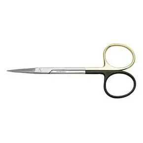 Professional Hospital Furnishings Tissue Scissors 10.5cm / Curved / PowerCut T/C Iris Scissors
