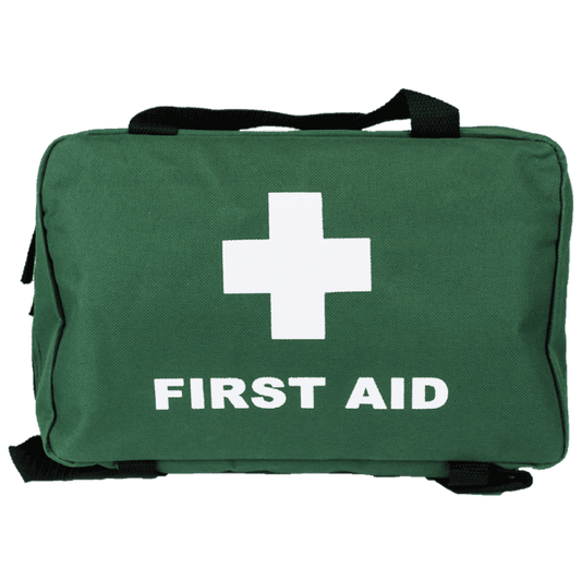 ISOS LOGO Green First Aid Bag Medium 28cm x 17cm x 8cm 1