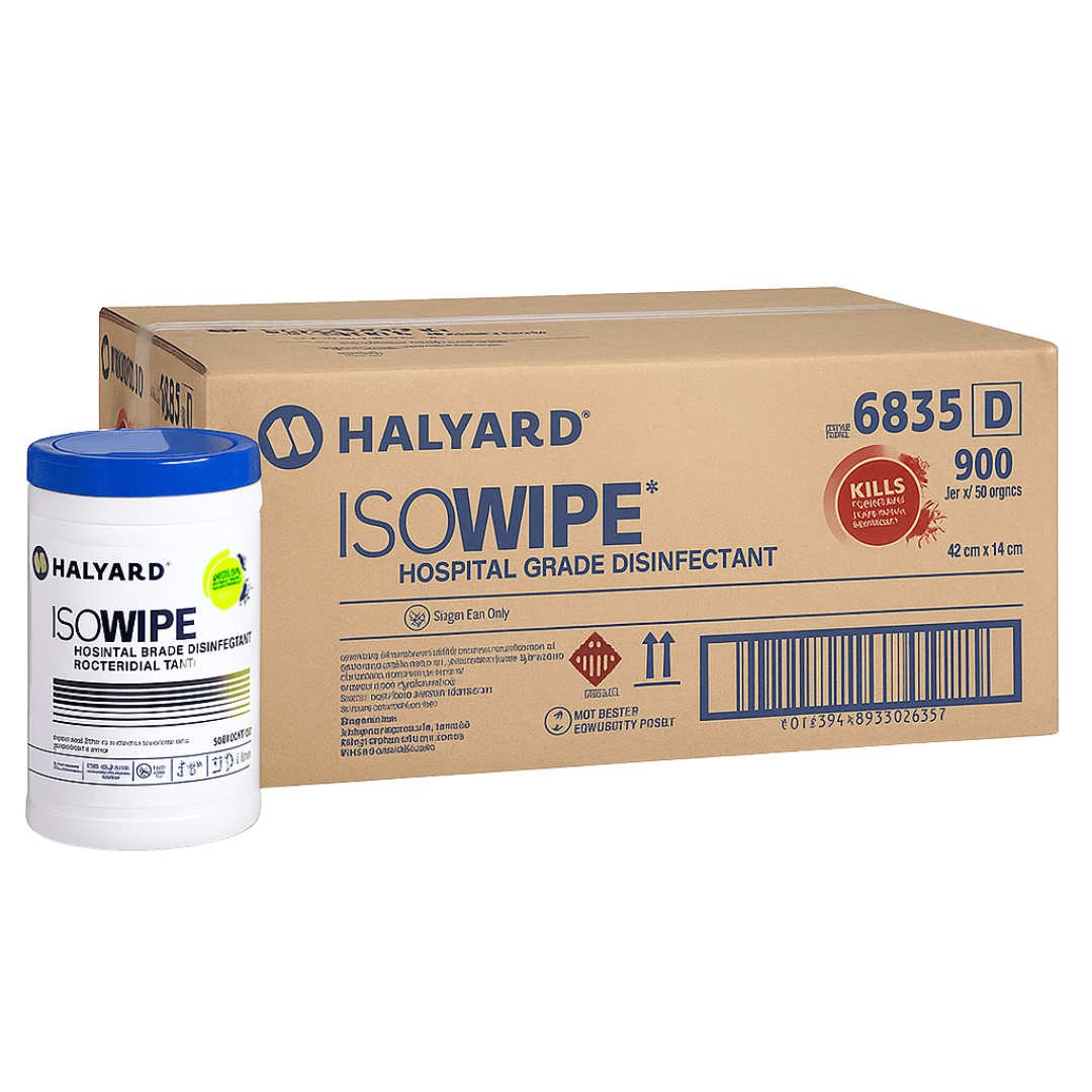 ISOWIPE Bactericidal Wipes