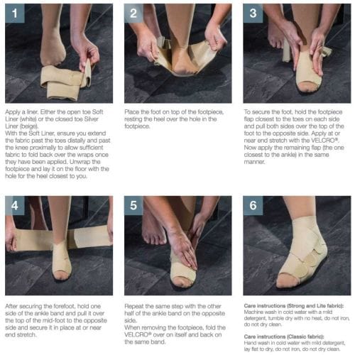 JOBST FARROW Wrap Lite Foot
